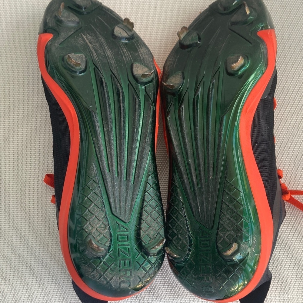 Adidas Black and Orange Athletic Shoes - Picture 8 of 8